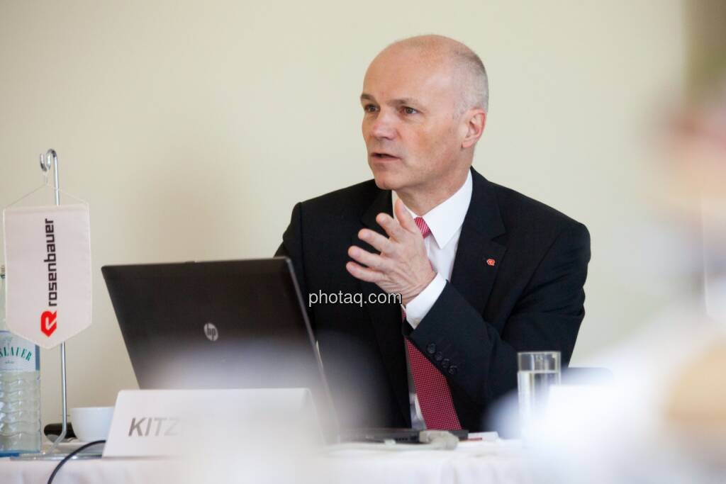 Günter Kitzmüller, Rosenbauer International AG, © photaq/Michaela Mejta (15.04.2015) 