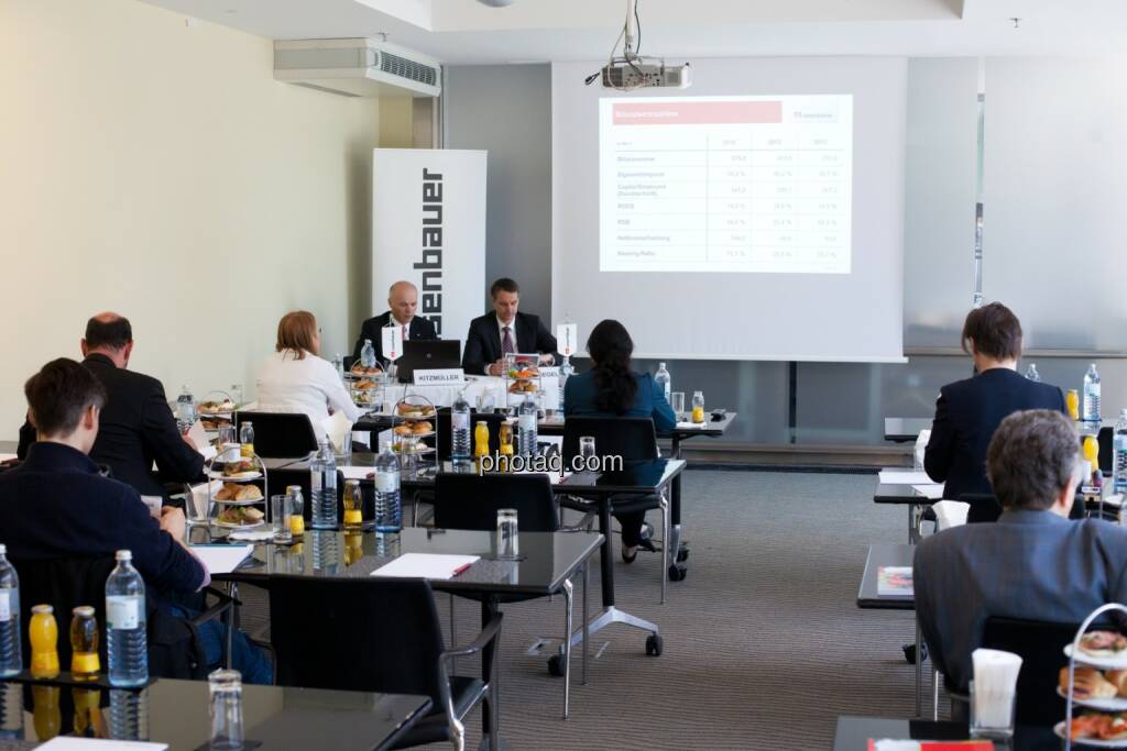 Günter Kitzmüller, Rosenbauer International AG, Dieter Siegel, Rosenbauer International AG, © photaq/Michaela Mejta (15.04.2015) 
