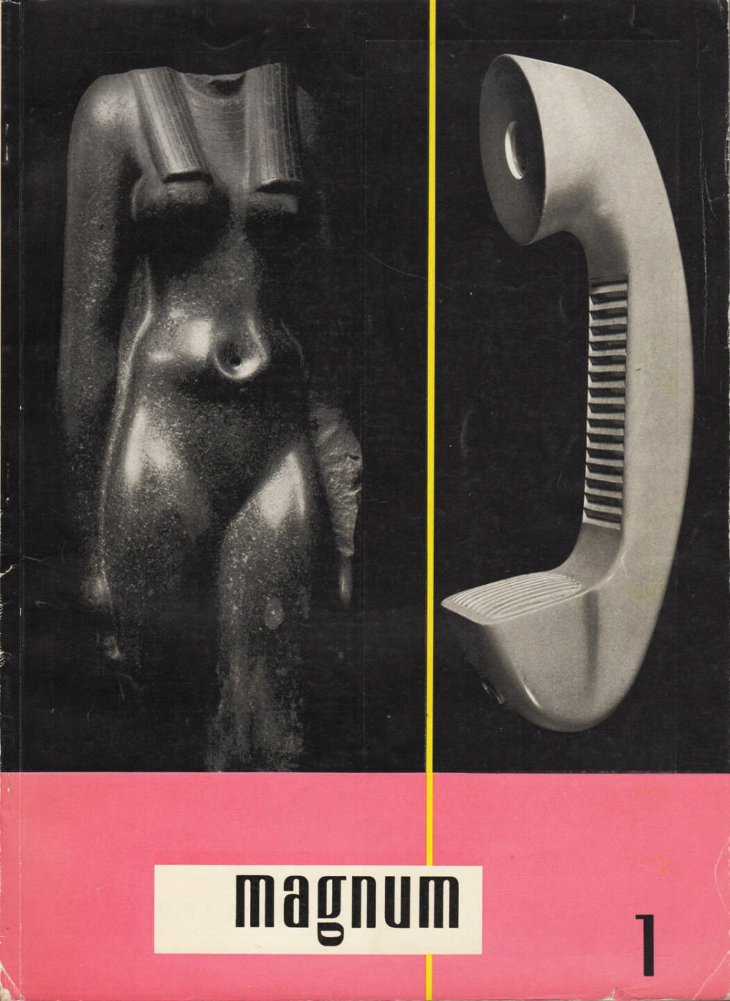 magnum – die Zeitschrift für das moderne Leben, Nummer 1, Zeitschriftenverlag Austria International 1954, Cover - http://josefchladek.com/book/magnum_die_zeitschrift_fur_das_moderne_leben_nummer_1_1954_-_wieso_modern