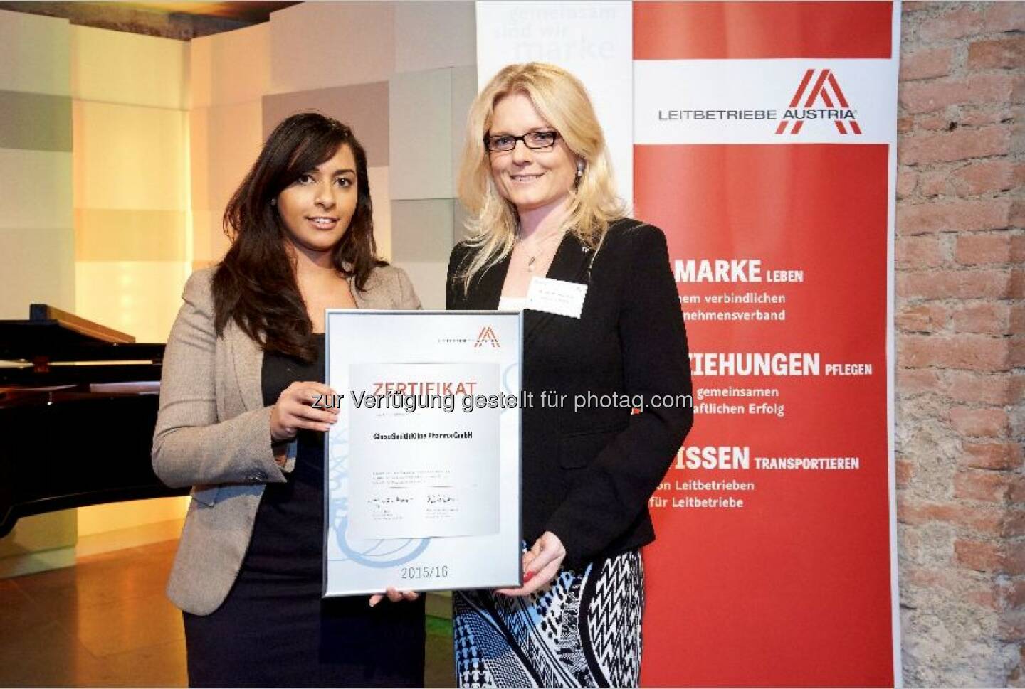 Mae Fadar, Therapy Area Manager Respiratory, GSK Austria: GlaxoSmithKline Pharma GmbH: GlaxoSmithKline ist ein „Leitbetrieb Austria“
