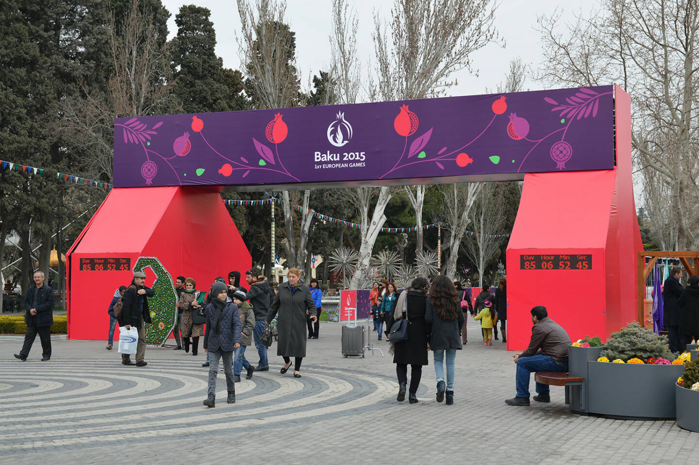 Baku, European Olympic Games 2015 <a href=http://www.shutterstock.com/gallery-2706847p1.html?cr=00&pl=edit-00>Tycson1</a> / <a href=http://www.shutterstock.com/editorial?cr=00&pl=edit-00>Shutterstock.com</a>
