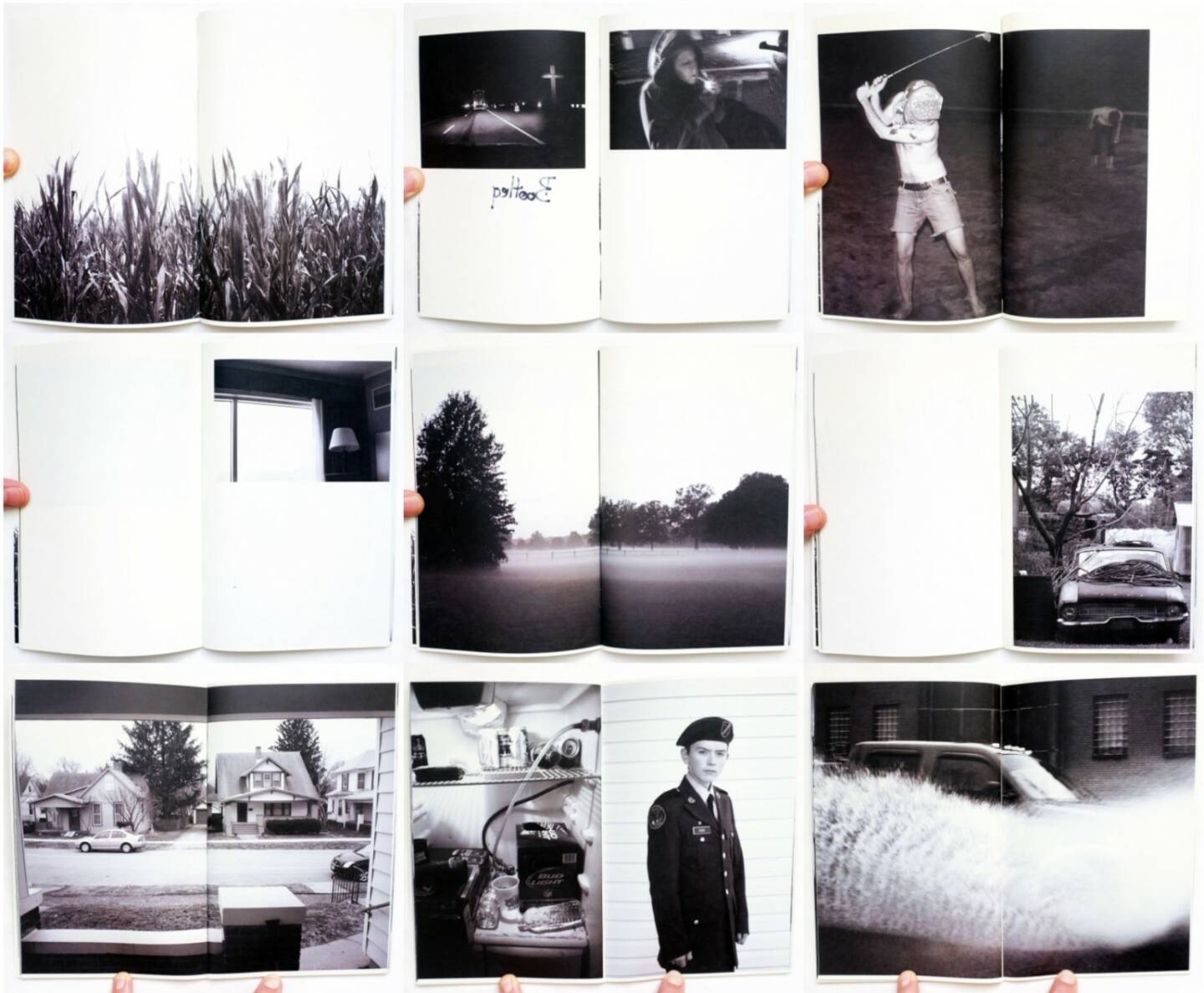 Nathan Pearce - Midwest Dirt (Bootleg Edition), Same Coin Press / Self published 2015, Beispielseiten, sample spreads - http://josefchladek.com/book/nathan_pearce_-_midwest_dirt_bootleg_edition