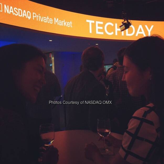 All smiles here @nasdaq Marketsite for #NYTD @TechDayNY  Source: http://facebook.com/NASDAQ (22.04.2015) 