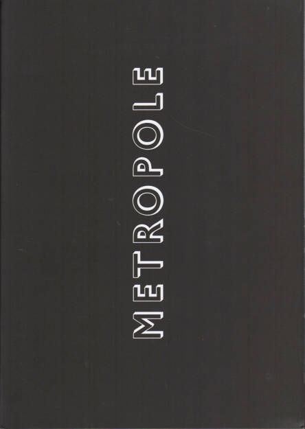 Lewis Bush - Metropole, Self published 2015, Cover - http://josefchladek.com/book/lewis_bush_-_metropole, © (c) josefchladek.com (22.04.2015) 