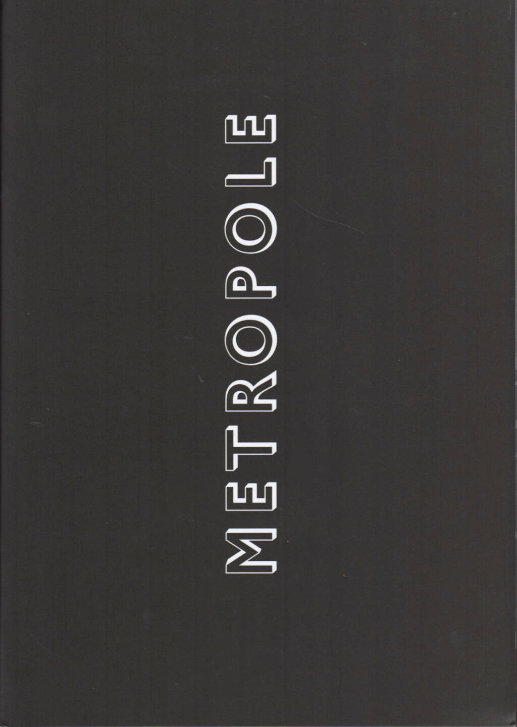 Lewis Bush - Metropole, Self published 2015, Cover - http://josefchladek.com/book/lewis_bush_-_metropole