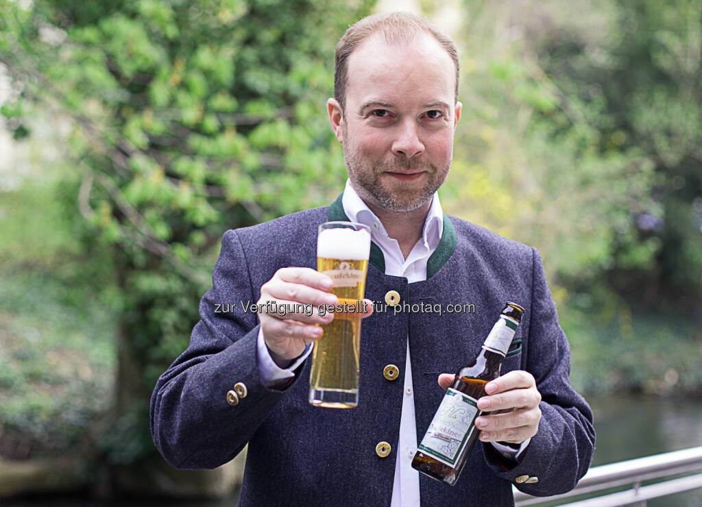 Brauereieigentümer Alois Meir, Neufeldner BioBrauerei GmbH: Neufeldner BioBrauerei bringt Bio-Pils auf den Markt, © Aussender (22.04.2015)