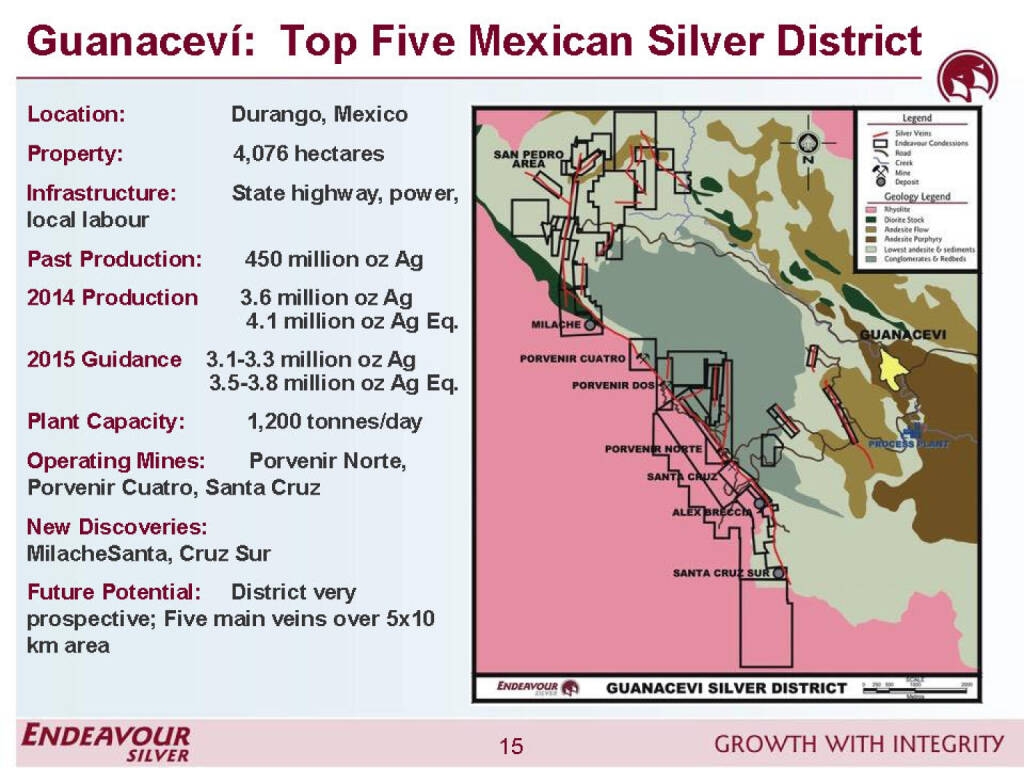 Guanaceví - Endeavour Silver (26.04.2015) 