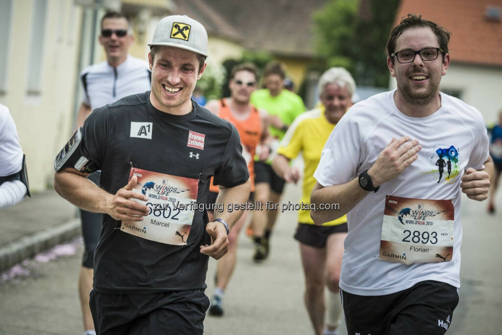 Marcel Hirscher runs during the Wings for Life World Run in St. Poelten, Austria on May 3rd, 2015. // Philip Platzer for Wings for Life World Run // Please go to www.redbullcontentpool.com for further information. // , © © Red Bull Media House (04.05.2015) 