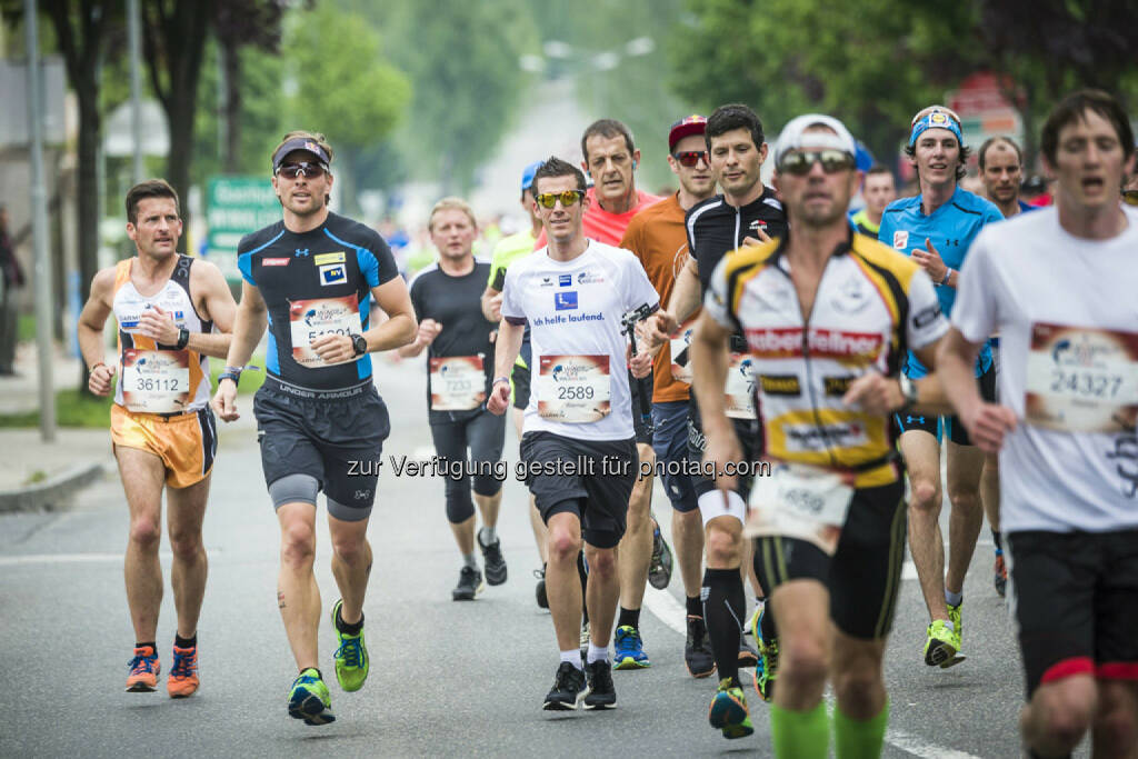 Benjamin Karl runs during the Wings for Life World Run in St. Poelten, Austria on May 3rd, 2015. // Philip Platzer for Wings for Life World Run // Please go to www.redbullcontentpool.com for further information. // , © © Red Bull Media House (04.05.2015) 
