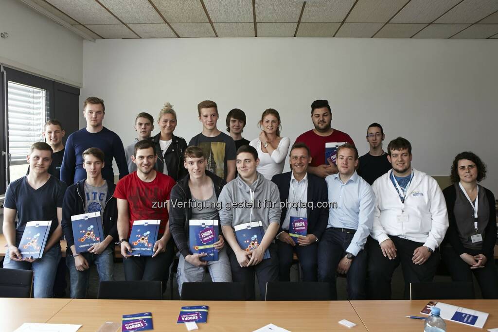 Johann Sollgruber (Leiter der Vertretung der Europäischen Kommission in Österreich ad interim) mit Siemens Lehringen: Vertretung der EU-Kommission in Österreich: EU-Kommission-Sollgruber: Wir müssen mit Jugendlichen mehr über Europa reden (06.05.2015)