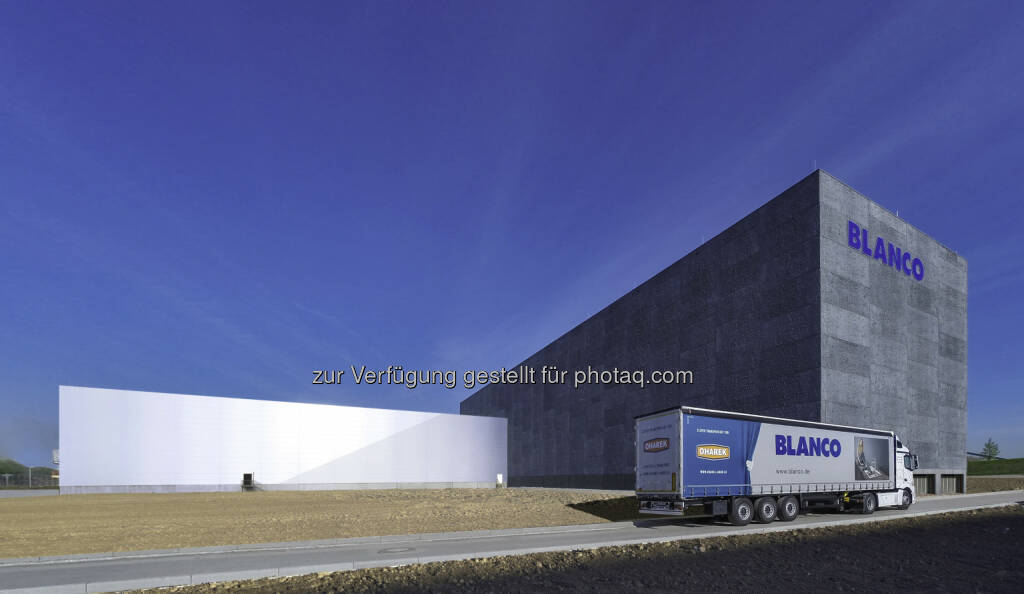 Spülen- und Armaturenspezialist Blanco hat seinen Standort Bruchsal ausgebaut und rund 20 Millionen Euro in die Erweiterung seines Logistikzentrums investiert., © Aussender (06.05.2015) 