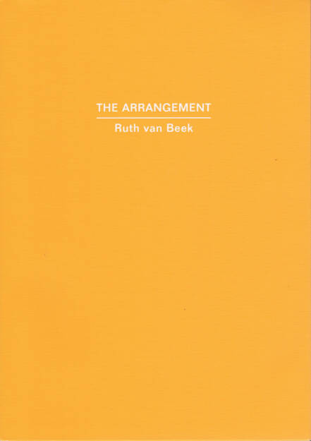 Ruth van Beek - The Arrangement, RVB Books 2013, Cover - http://josefchladek.com/book/ruth_van_beek_-_the_arrangement, © (c) josefchladek.com (08.05.2015) 