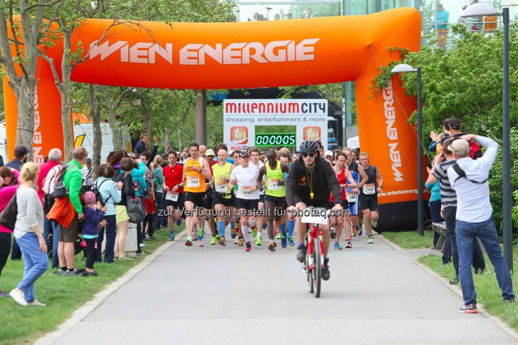 Millennium City Run 2015, Start, Wien Energie, Los, © leisure.at/Ludwig Schedl (10.05.2015) 