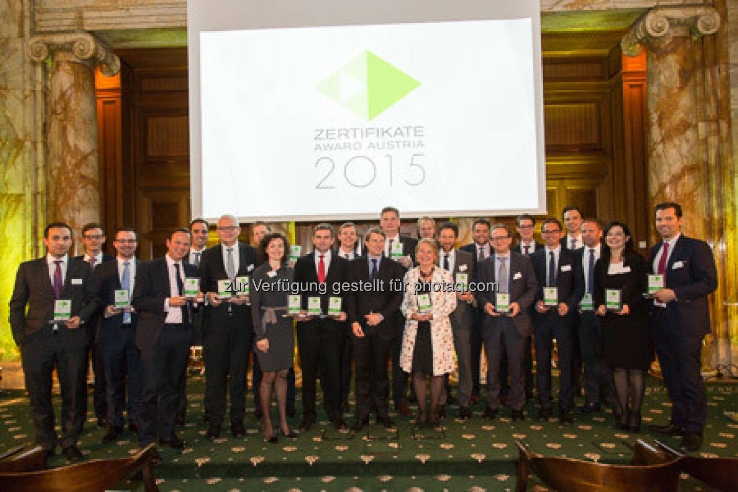 Zertifikate Award 2015 - Siegerbild