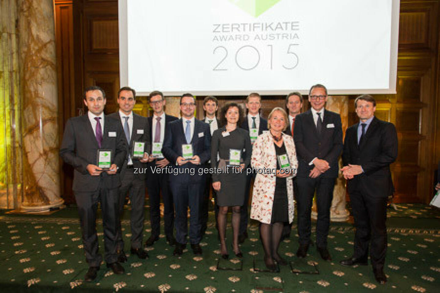 Zertifikate Award 2015 - Siegerbild
