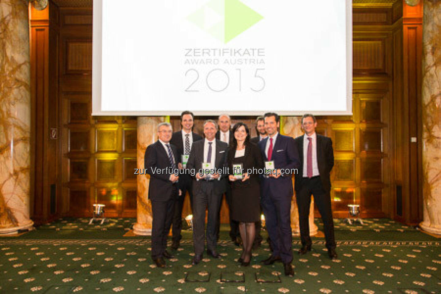 Zertifikate Award 2015 - Siegerbild