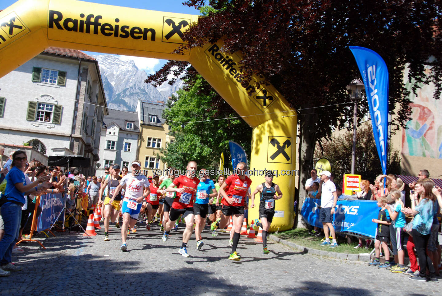 9. Raiffeisen Halbmarathon Hall-Wattens am Samstag, 23. Mai 2015