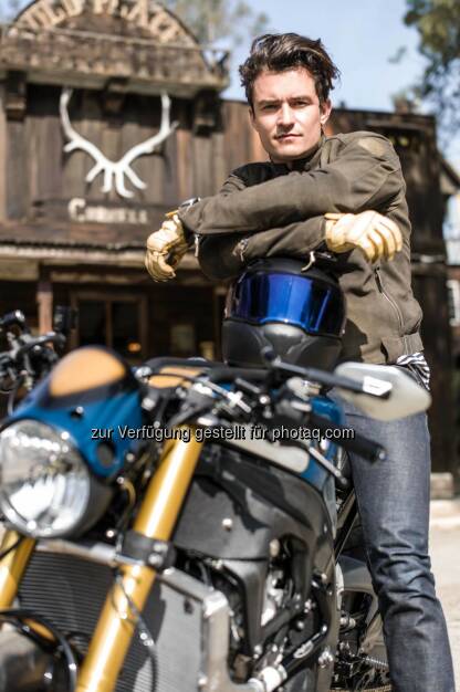 BMW Motorrad und Orlando Bloom präsentieren die BMW S 1000 R Custom. Michael „Woolie“ Woolaway von Deus Ex Machina verwirklicht Orlando Blooms Vision des Custom Bikes., © Aussendung (18.05.2015) 