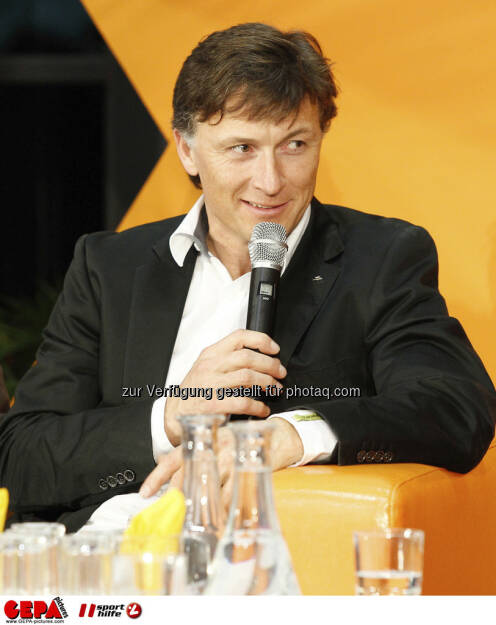 Gernot Kellermayr (Praesident des VSSOE). Foto: GEPA pictures/ Mathias Mandl, © GEPA/Sporthilfe (28.02.2013) 