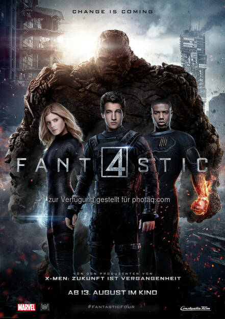 Constantin Film: Fantastic Four - Erste Fotos der Kult-Comic-Verfilmung online, © Aussendung (21.05.2015) 