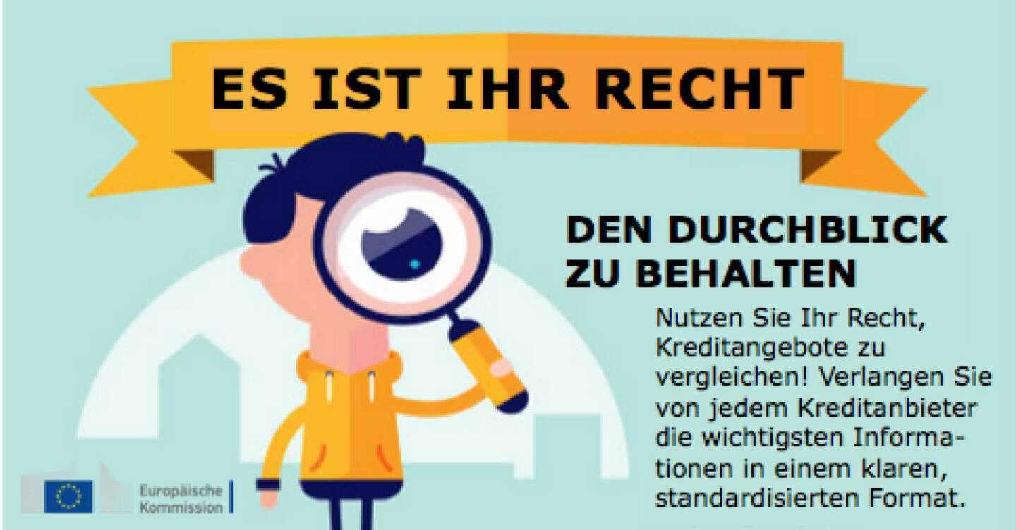Recht, den Durchblick zu behalten