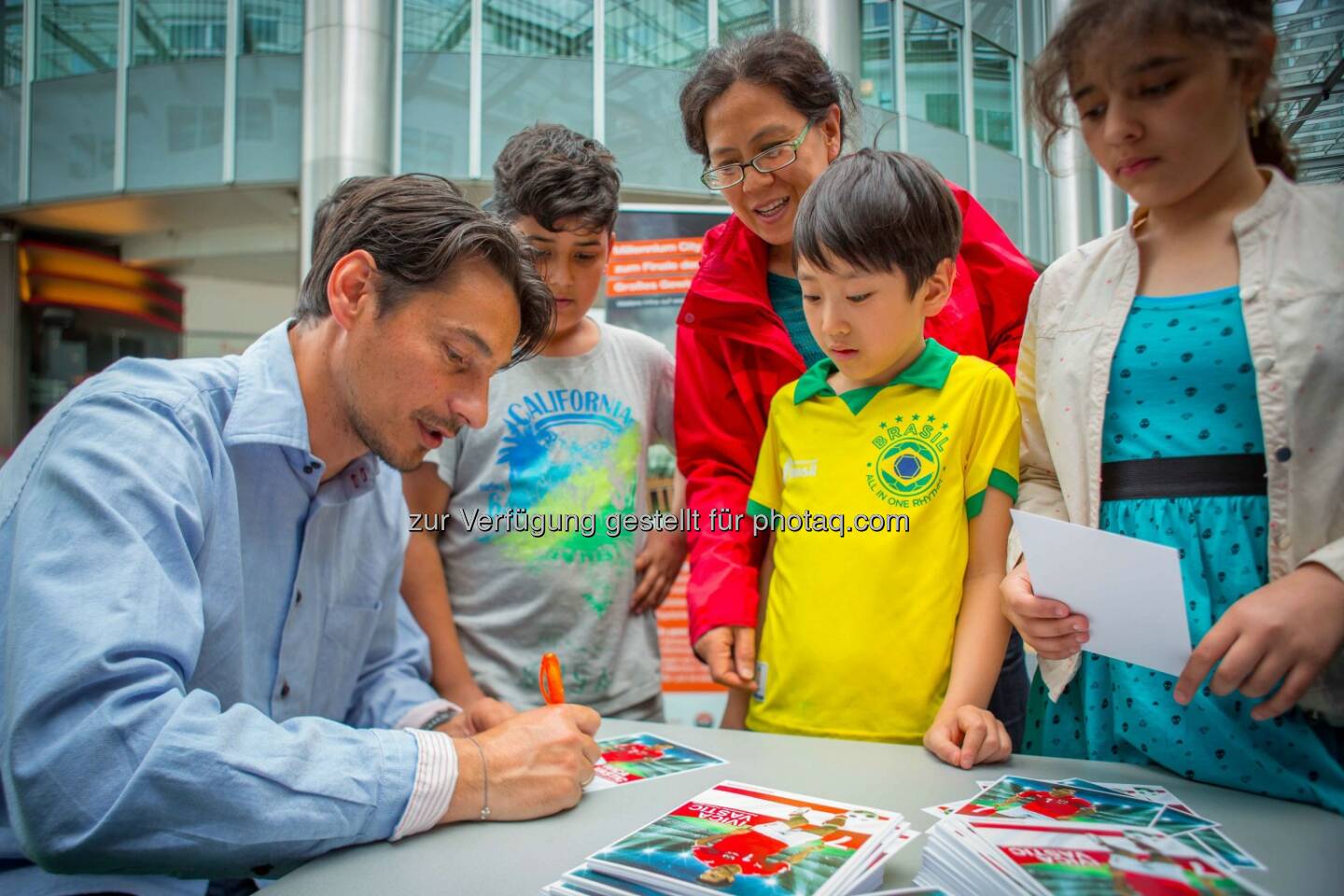 Ivica Vastic Autrogrammstunde in der Millennium City