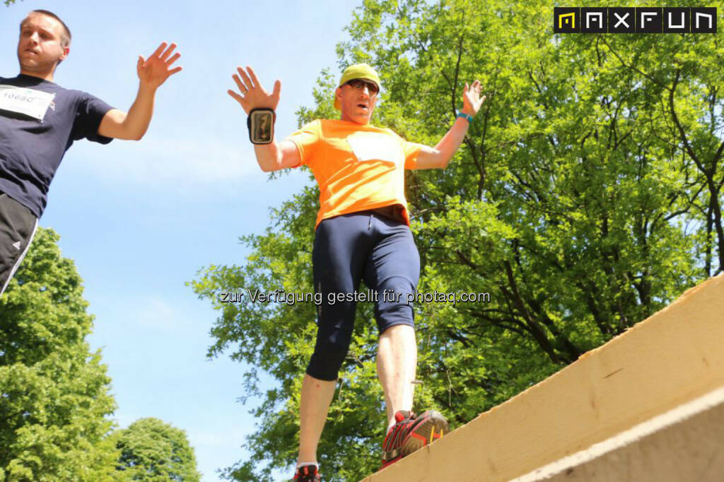 Wienathlon, überqueren, balancieren, Balance, © MaxFun Sports (31.05.2015) 