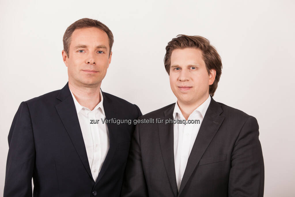 Kurt Raunjak, Geschäftsführer wienweit medien und Richard Vrzal, Gründungspartner und Geschäftsführer der SBV Social Business GmbH: SBV Social Business GmbH: Kurt Raunjak startet wienweit medien, Fotocredit: Richard Pobaschnig, © Aussender (01.06.2015)