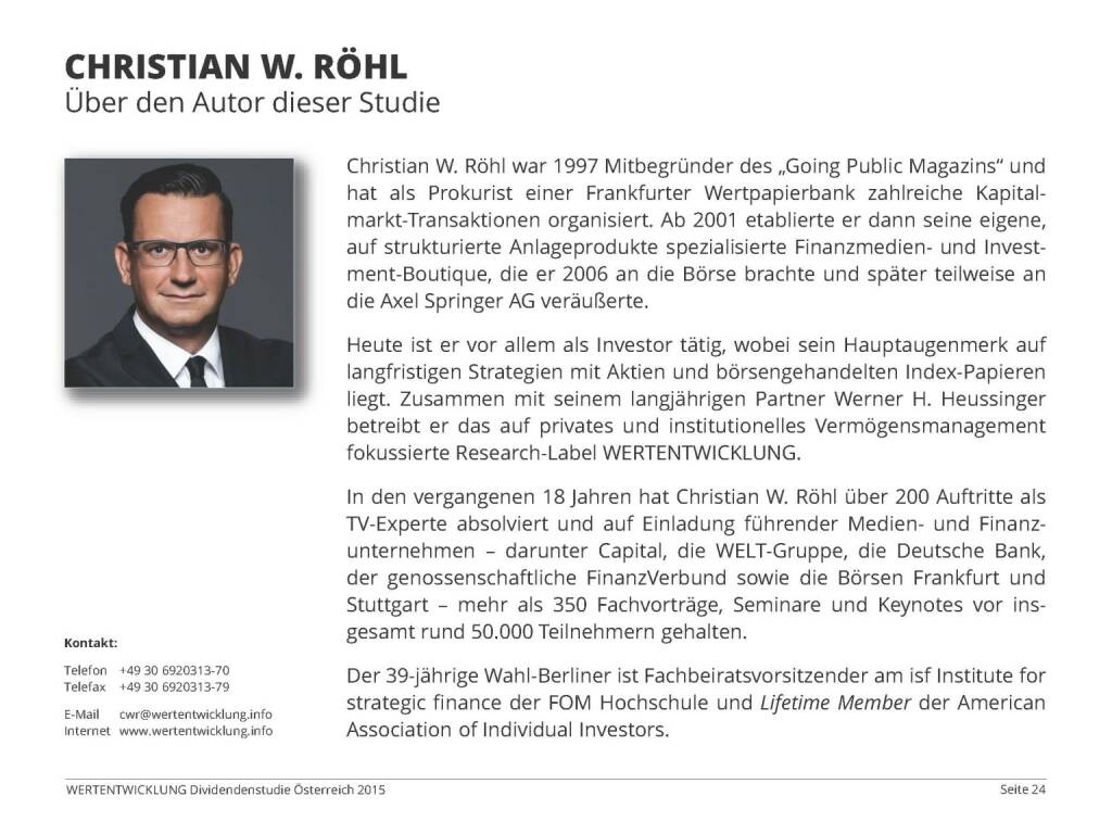 Christian W. Röhl (03.06.2015) 