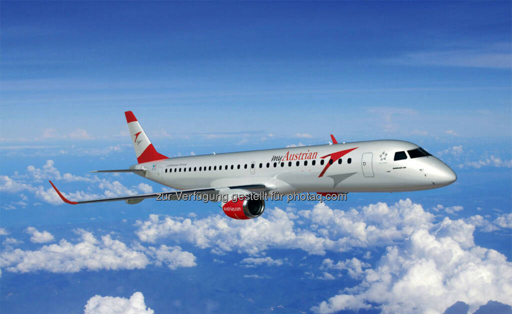 Austrian Airlines Aufsichtsrat genehmigt Kauf von 17 Embraer-Jets, © Aussendung (03.06.2015) 