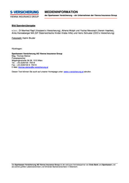 s Versicherung spendet, Seite 2/2, komplettes Dokument unter http://boerse-social.com/static/uploads/file_82_s_versicherung_spendet.pdf (05.06.2015) 
