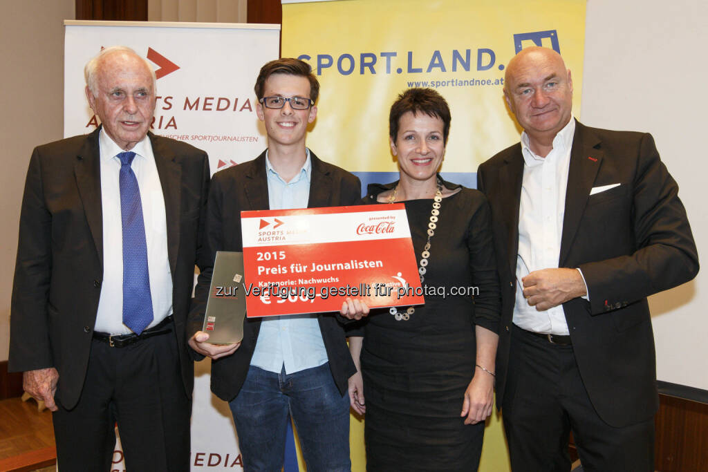 Martin Schauhuber - Laola1.at : Gewinner des Sports Media Austria Journalistenpreis in der Kategorie Nachwuchs, © FotobyHofer/Christian Hofer (05.06.2015) 