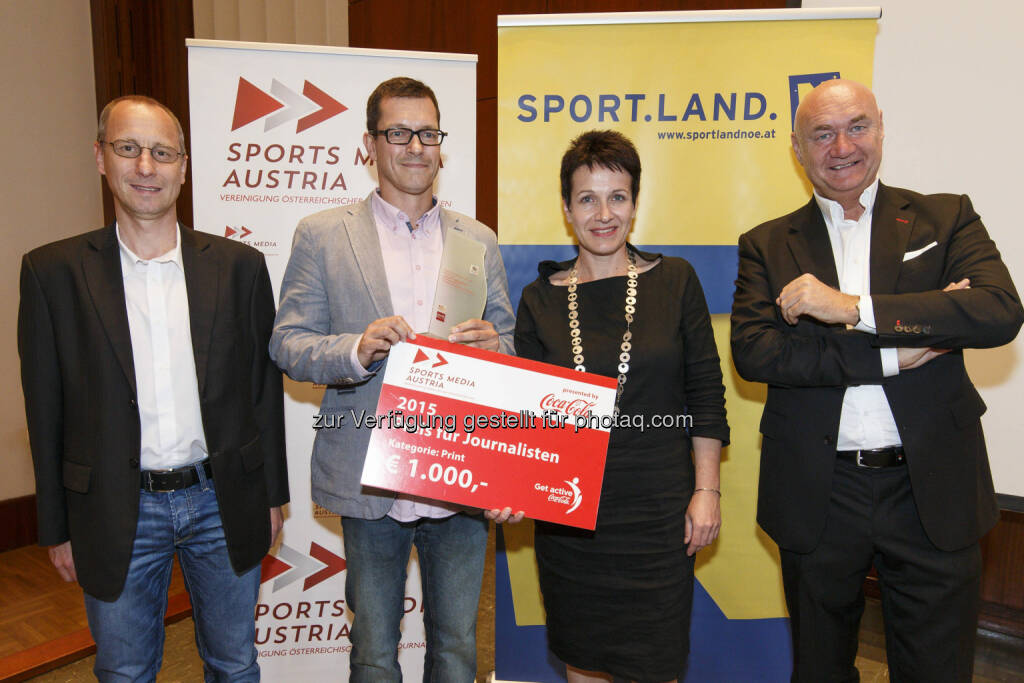  Fritz Neumann - Der Standard: Gewinner des Sports Media Austria Journalistenpreis in der Kategorie Print, © FotobyHofer/Christian Hofer (05.06.2015) 