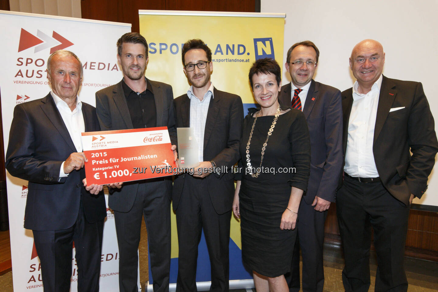 Nikolaus Strecha, Nikolaus Mahatsek: Gewinner des Sports Media Austria Journalistenpreis in der Kategorie TV - Two Niks Film sowie Gesamtsieger
