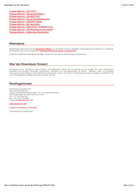 Rosenbauer auf der Interschutz, Seite 3/3, komplettes Dokument unter http://boerse-social.com/static/uploads/file_87_rosenbauer_interschutz.pdf (07.06.2015) 