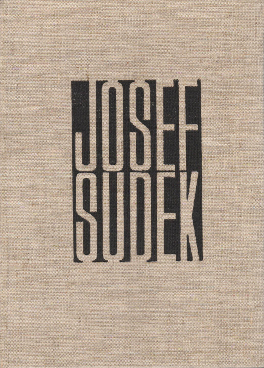 Josef Sudek - Fotografie, Statni Nakladatelstvi Krasne Literaturi 1956, Cover - http://josefchladek.com/book/josef_sudek_-_fotografie