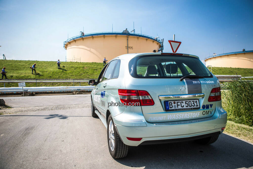 Wasserstoffauto der OMV, © photaq/Martina Draper (10.06.2015) 