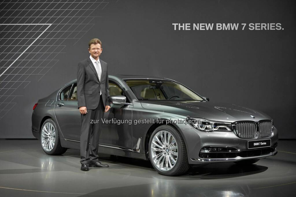 Klaus Fröhlich - Mitglied des Vorstands der BMW AG, Entwicklung; Präsentation der neuen BMW 7er Reihe (C) BMW, © Aussendung (11.06.2015) 