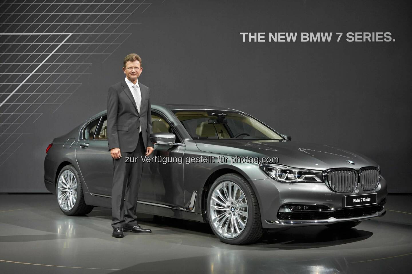Klaus Fröhlich - Mitglied des Vorstands der BMW AG, Entwicklung; Präsentation der neuen BMW 7er Reihe (C) BMW