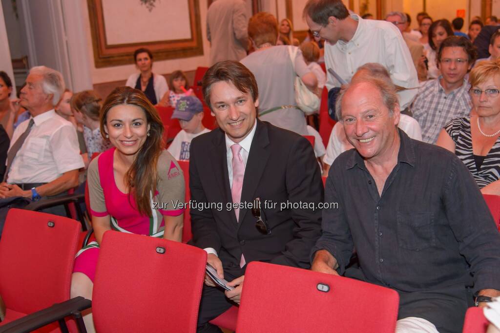 Amra Bergman (Ausstattung Tosca, Oper im Steinbruch St. Margarethen), Michael Güttler (Musikalischer Leiter Tosca, Oper im Steinbruch St. Margarethen),Robert Dornhelm (Regie Tosca, Oper im Steinbruch St. Margarethen), (C) ViennaPress / Andreas Tischler (14.06.2015) 