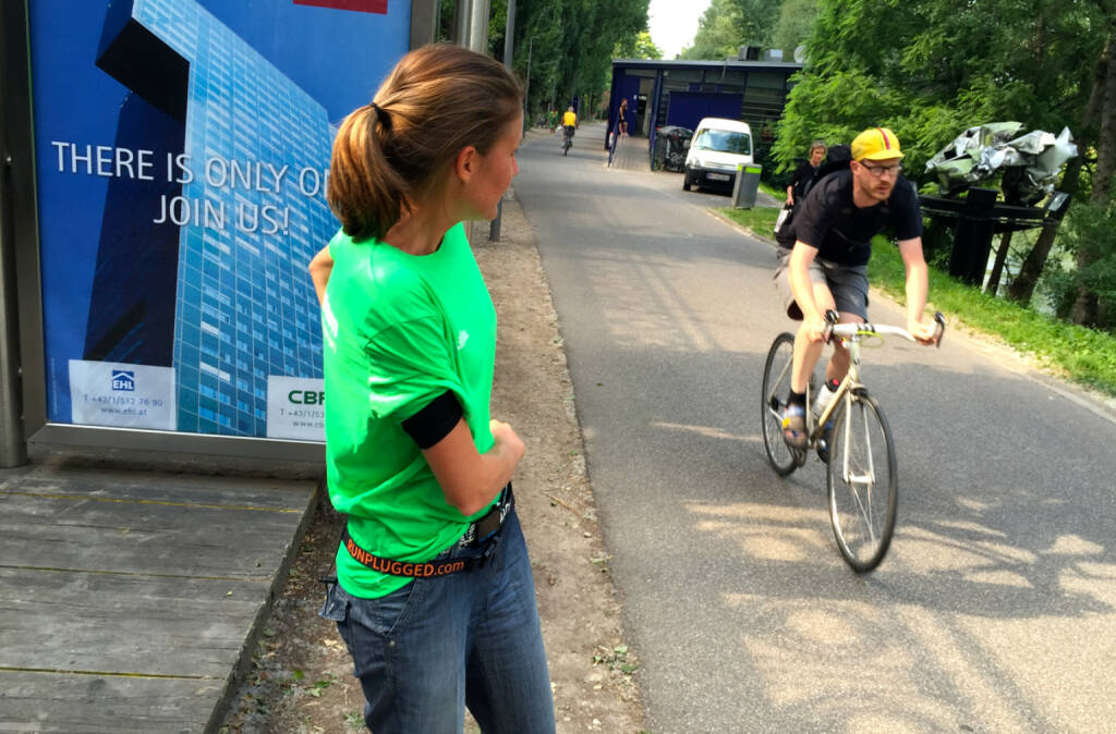 Donaukanal Fussgänger Radfahrer (15.06.2015) 