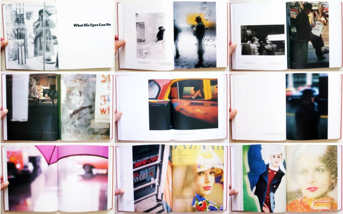 Saul Leiter - Retrospektive, Kehrer Verlag 2012, Beispielseiten, sample spreads - http://josefchladek.com/book/saul_leiter_-_retrospektive