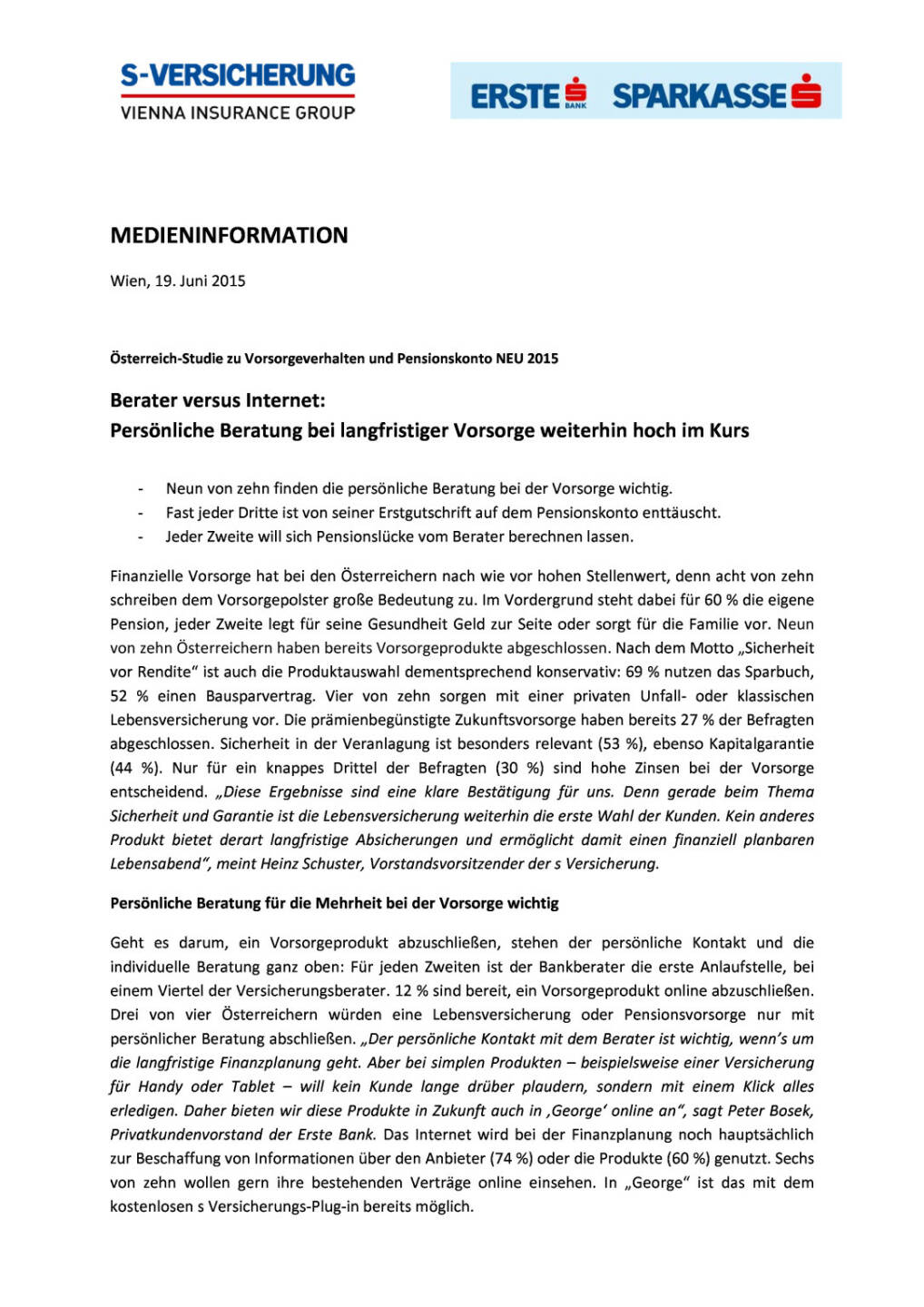 Berater vs. Internet: Pers&ouml;nliche Beratung bei langfristiger Vorsorge, Seite 1/2, komplettes Dokument unter http://boerse-social.com/static/uploads/file_146_berater_vs_internet.pdf