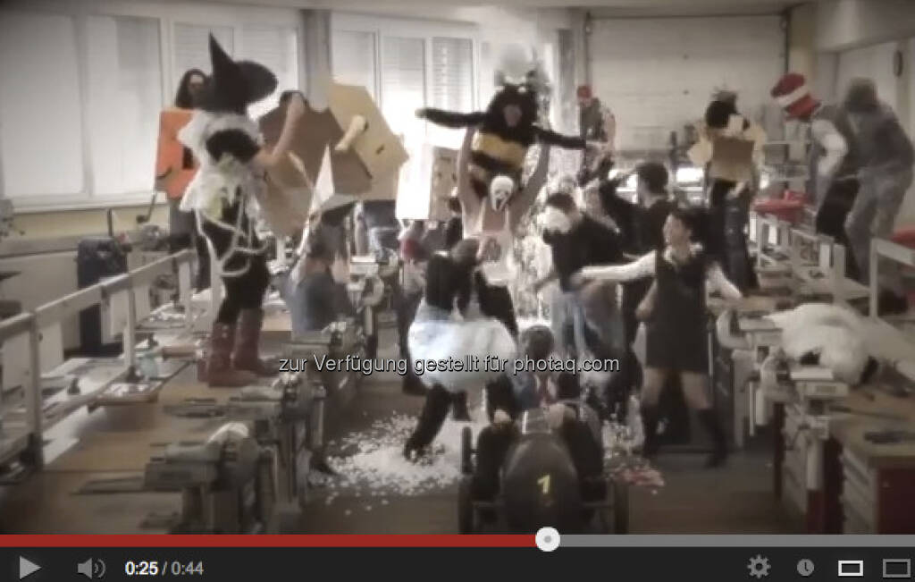 Harlem Shake by Greiner http://www.youtube.com/watch?v=HzOmBP8QH5M, © YouTube Kanal Greiner (07.03.2013) 