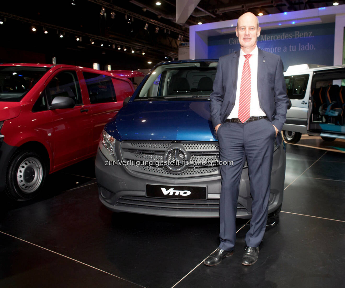 Volker Mornhinweg, Leiter Mercedes-Benz Vans: Mercedes-Benz Vans stellt neuen mittelgroßen Transporter Vito in Argentinien vor. (C) Mercedes-Benz