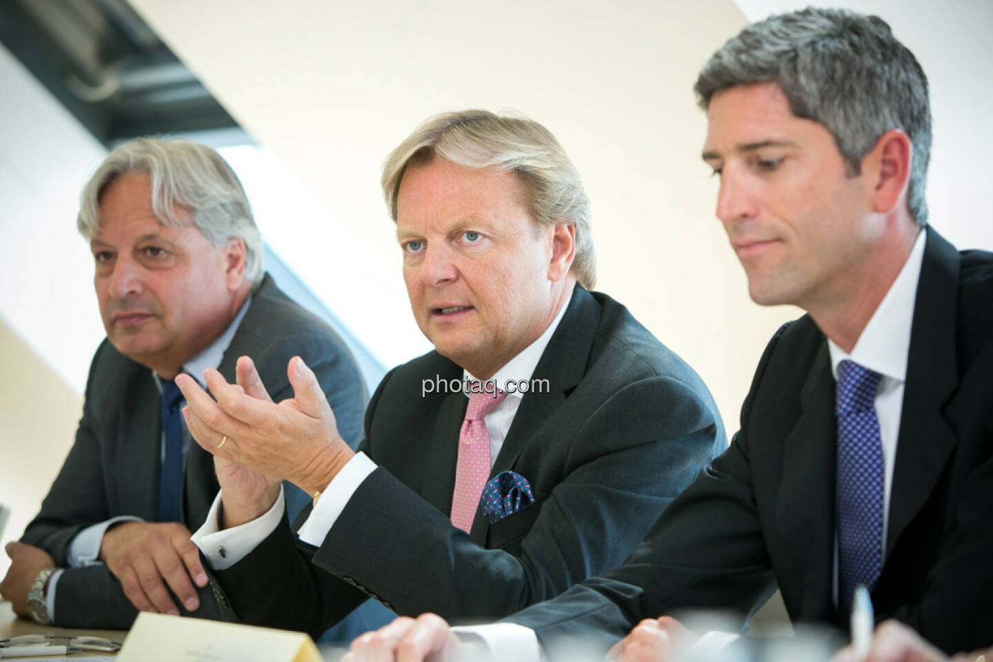 Ullrich Kallausch, Bernhard Ramsauer, Dietmar Baumgartner, Semper Constantia Privatbank