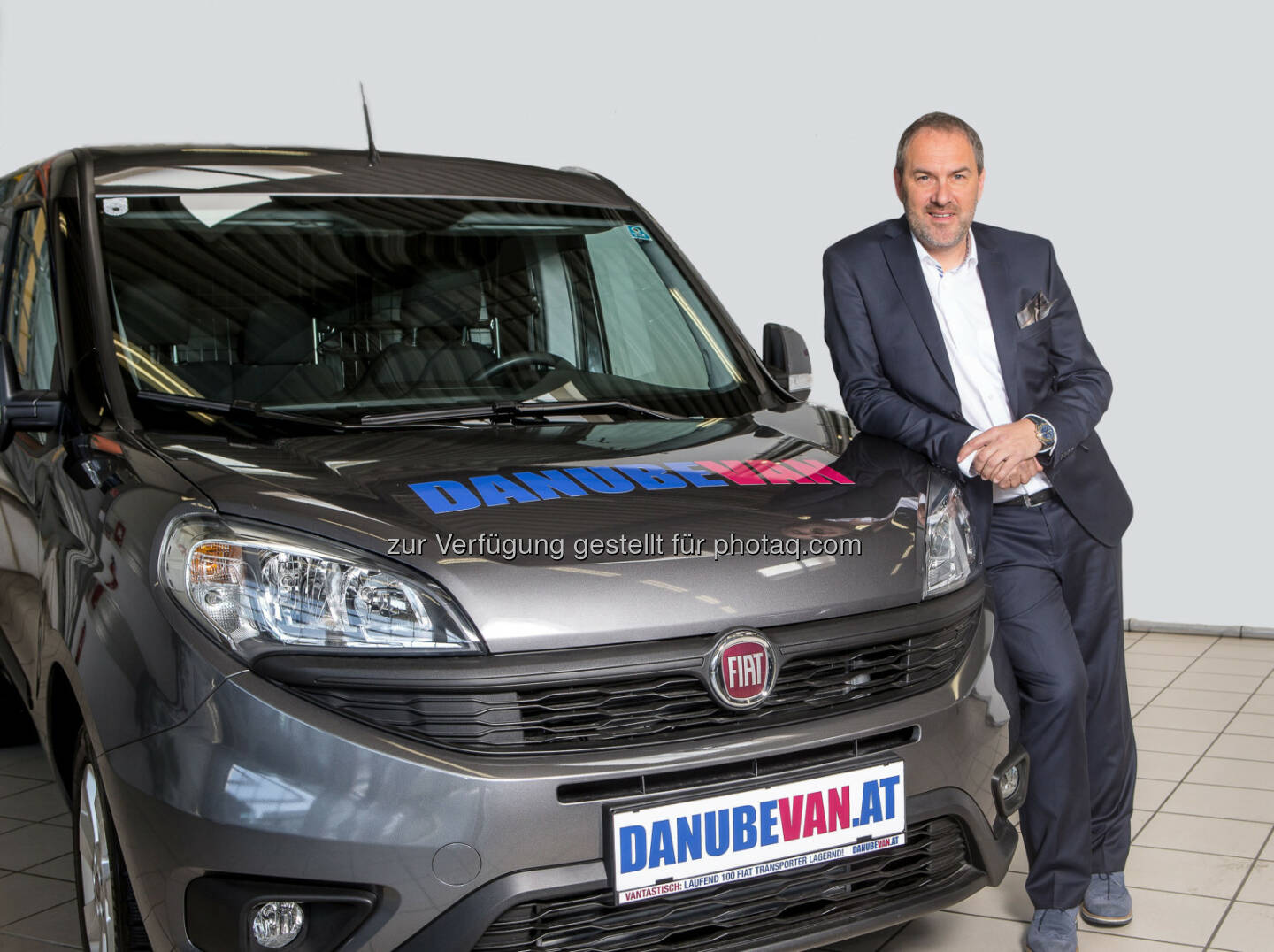 Wolfgang Kugler, Vertriebschef von DanubeVan: DanubeDrive erweitert Nutzfahrzeugpalette um Fiat Professional (C) Danube Van