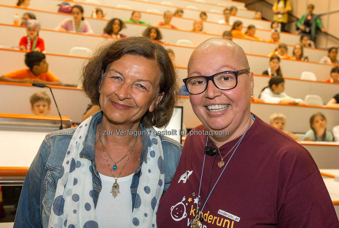 Karin Gutiérrez-Lobos, MedUni Wien, Gesundheitsministerin Sabine Oberhauser : Kinderuni Medizin im Hörsaalzentrum der Medizinischen Universität Wien : © Christian Houdek