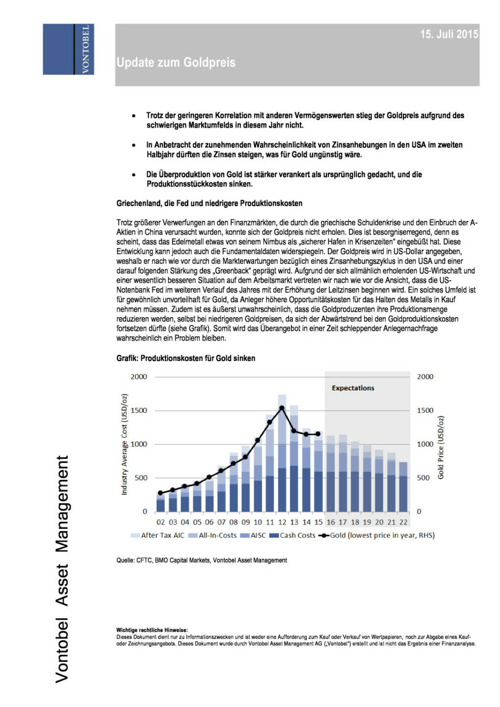 Vontobel-Update zum Goldpreis, Seite 1/2, komplettes Dokument unter http://boerse-social.com/static/uploads/file_232_vontobel-update_zum_goldpreis.pdf
