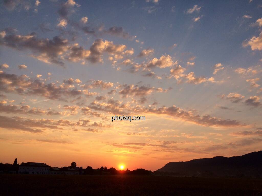 Sonnenaufgang, Himmel, © Martina Draper (17.07.2015) 